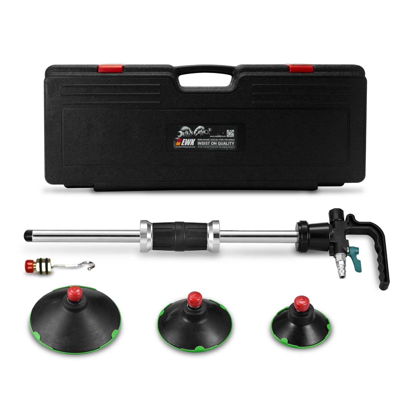 EWK Klutch Lackfreies Karosseriereparatur-Set mit Druckluft-Gleithammer EWK Klutch Lackfreies Karosseriereparatur-Set mit Druckluft-Gleithammer von EWK