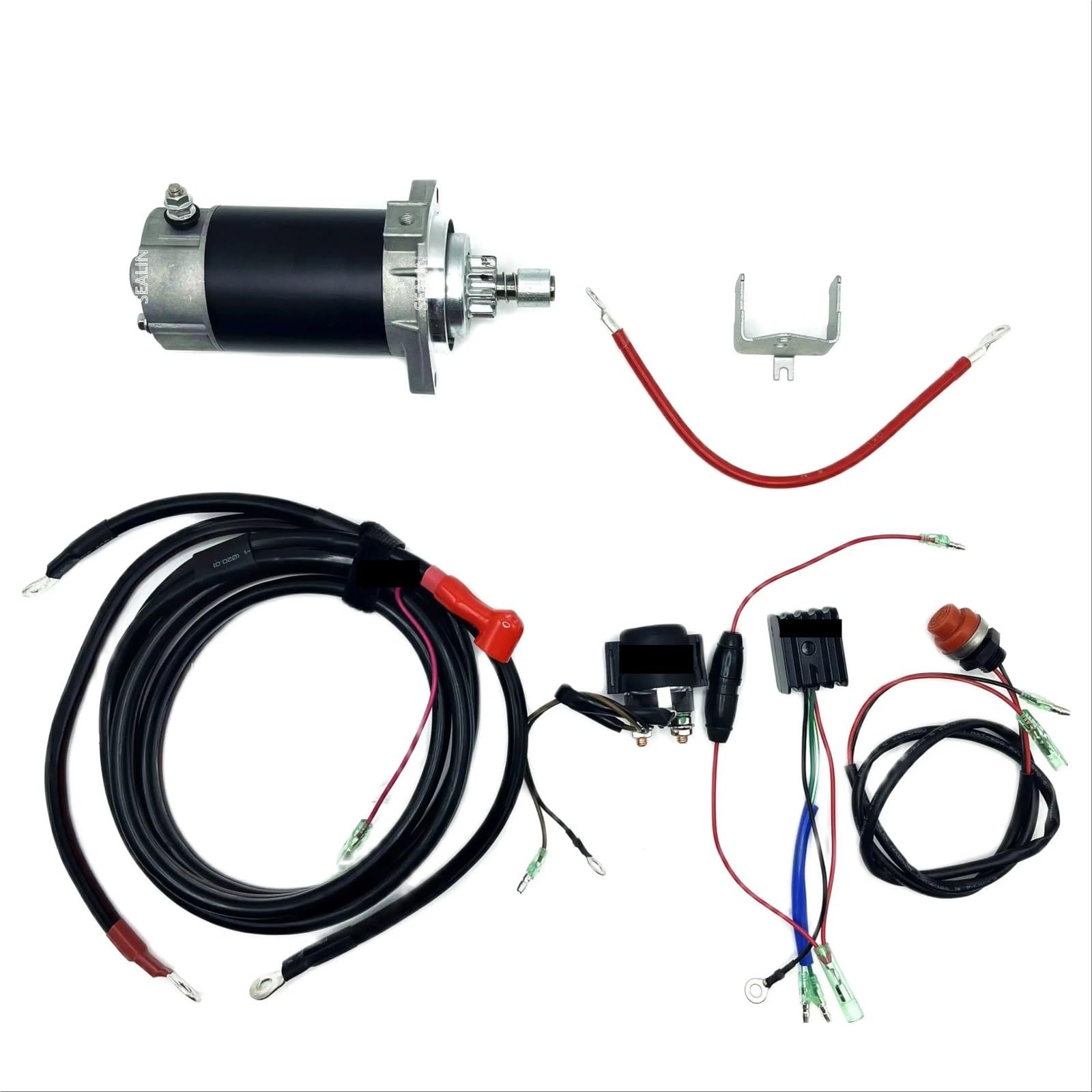 ELEKTROSTARTER-KIT Kompatibel mit MERCURY 9,9 PS 10 PS 15 PS 20 PS EFI 4-TAKT 2-ZYLINDER-AUßENBORDMOTOR 1R134448 ELEKTROSTARTER-KIT Kompatibel mit MERCURY 9,9 PS 10 PS 15 PS 20 PS EFI 4-TAKT 2-ZYLINDER-AUßENBORDMOTOR 1R134448 von EWOPILNEX