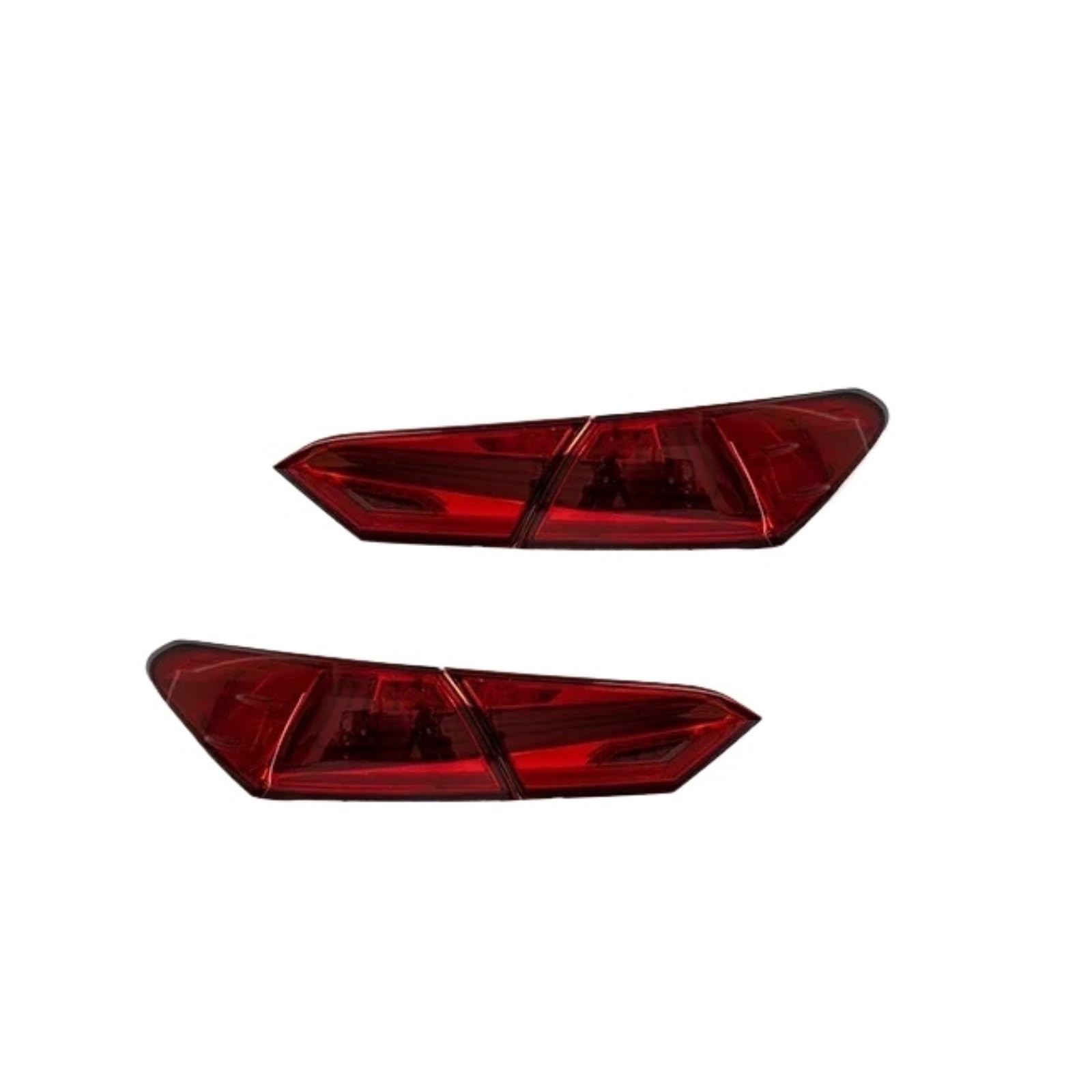 EWOPILNEX Kompatibel mit Toyota Camry 8. 2018–2023 Rückleuchten-Montage-Upgrade LED Lexus ES Dynamisches Auto-Rückleuchten-Zubehör(Red one set) von EWOPILNEX