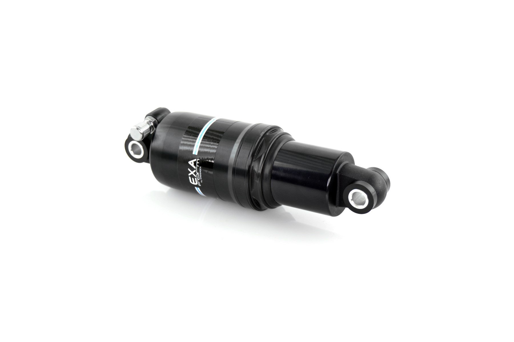 Stoßdämpfer Exa Form 45-150, 150mm / 38mm Vorspannung regulierbar eloxiertem Aluminium CNC von Lupsty
