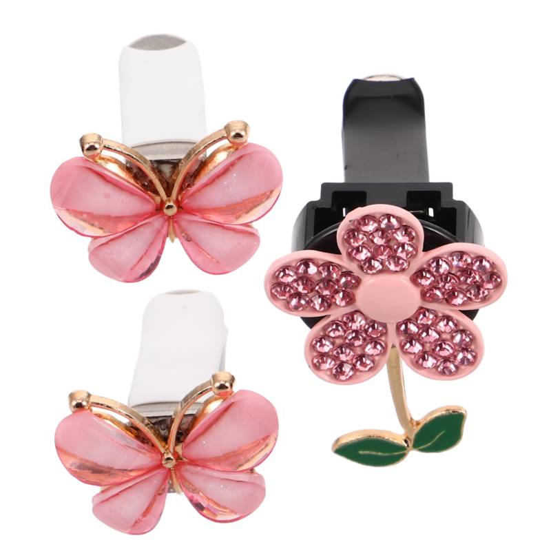 EXAOMBLE 1 Set Auto Luftauslass Clip Blumen Auto Clips Süßer Für Auto Entlüftungsclips Autozubehör Auto Entlüftungs Auto Entlüftungsclip von EXAOMBLE
