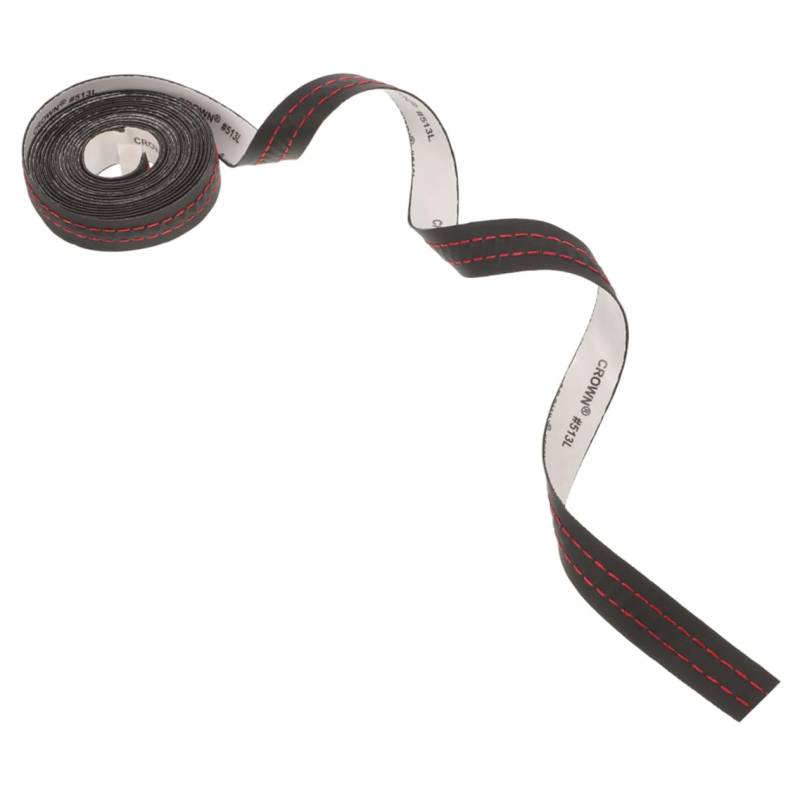 EXAOMBLE 1Rolle Auto Zierleiste Türverkleidung Deko für Innenraum PU Material für Auto Inneneinrichtung Schwarzes Design von EXAOMBLE