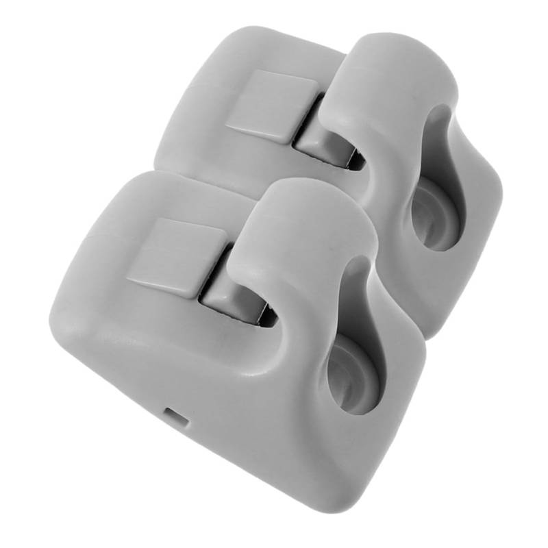 EXAOMBLE 2 Pcs Sun Visor Clip Kit Zuverlässige Sonnenvisor -stützclip Für Sonnenschatten Fixierende Automobilvisorzubehör Sun Visor Clip Ersatz von EXAOMBLE
