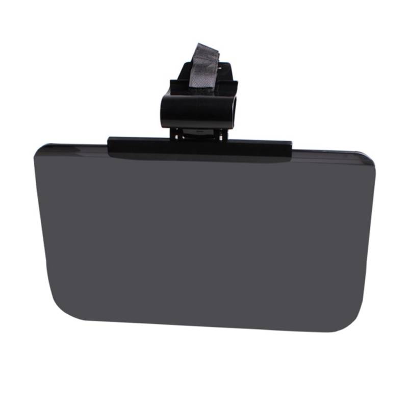EXAOMBLE Auto Visier Extender Blendschutz für Windschutzscheiben Sonnenschutz gegen UV Strahlen Schwarz für Pkw und Wohnmobile für Sicheres Fahren bei Sonnenuntergang von EXAOMBLE