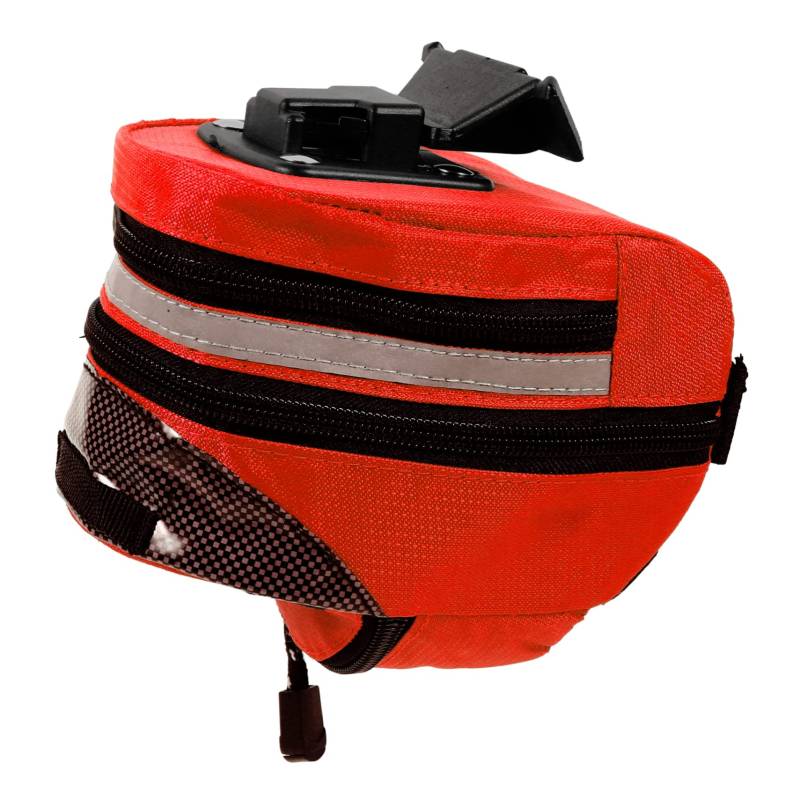 EXAOMBLE Fahrradtasche Beutel Kissen Tasche Gepäckträger erste Taschen für Heckträger wasserdichte Satteltasche Fahrradsitztasche Fahrrad-Hecktasche Reittasche Polyester rot von EXAOMBLE