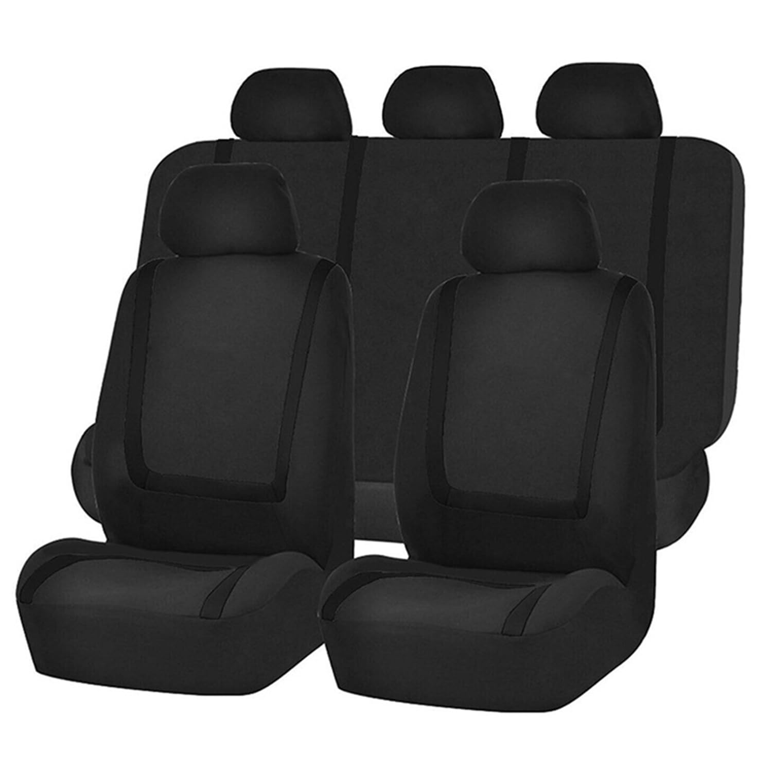 EXBERT Auto-Sitzbezug für Volkswagen VW ID.3 ID3 Pro/S/Pure/Pro Performance Id 32021 2022 2023 2024 2025, 9-teiliges Set Sitzbezug Komplett-Set, PKW-Sitzbezüge, Sitzschoner,Black von EXBERT