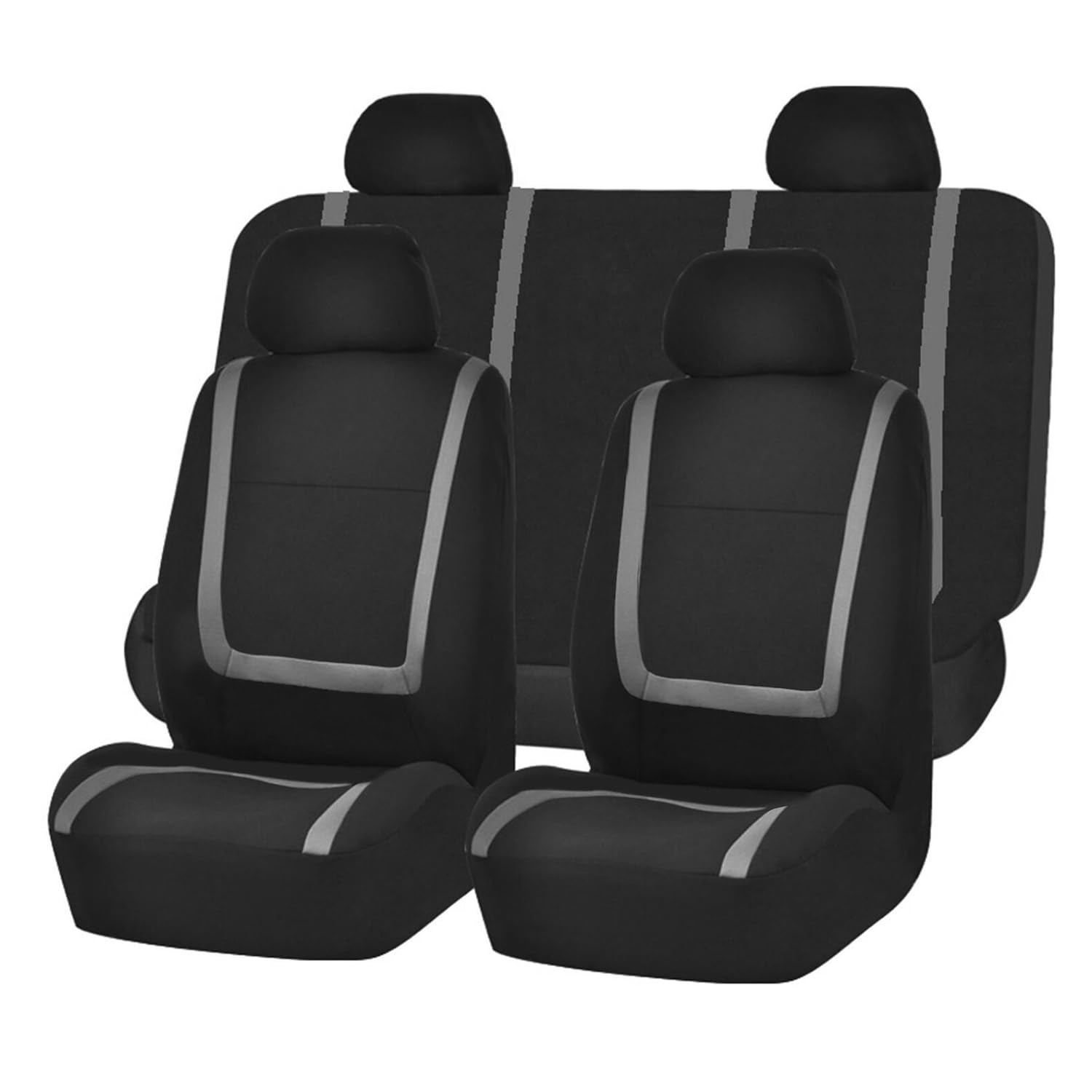 EXBERT Auto-Sitzbezug für Volkswagen VW ID.3 ID3 Pro/S/Pure/Pro Performance Id 32021 2022 2023 2024 2025, 9-teiliges Set Sitzbezug Komplett-Set, PKW-Sitzbezüge, Sitzschoner,Grey von EXBERT