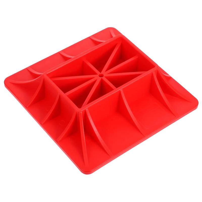 EXCEART Basishalterung Hydraulischer Wagenheber Grundplatte Bodenwagenheber Pad Wagenheber Adapter Basis Verdicktes Silikon Pad Für Hebebühne Autohebebühne Silikon Pad Hebebühne von EXCEART