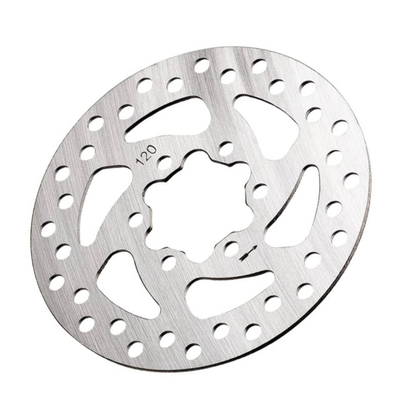 EXHUMKY 1 Stück Bremsscheibe Scheibenrotor Scheibenbremsrotor Vorderer Bremsrotor Scheibenbremsen Zubehör Bremsen Auto Austausch Der Scheibenbremse Rostfreier Stahl Silver von EXHUMKY