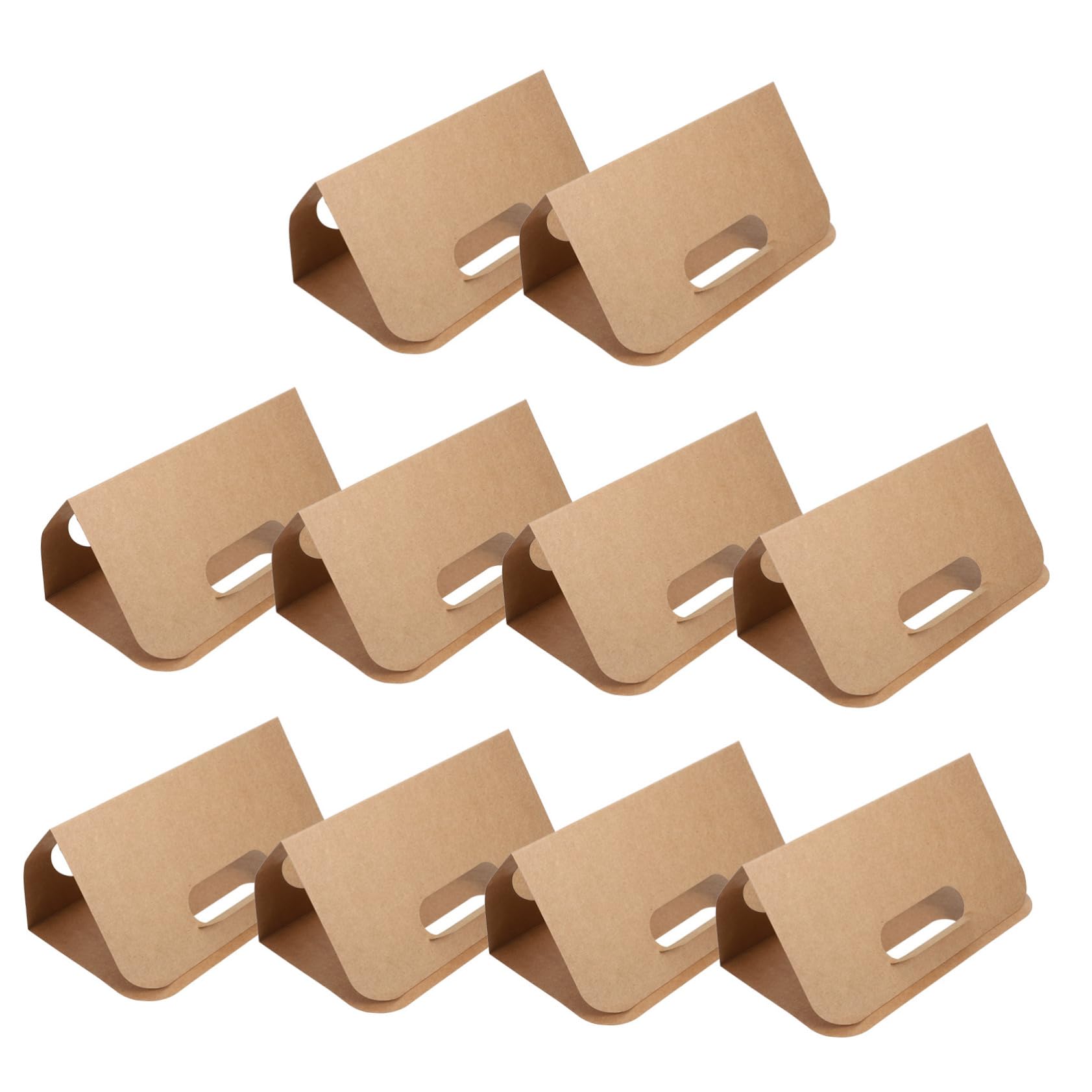 EXHUMKY 10 Stück Getränkehalter Flaschenträger Spender für Pappbecher Doppelter Partybecherhalter to-Go-Kaffeetassenhalter aus Kraftkarton Becherspender Papier Coffee EXHUMKY 10 Stück Getränkehalter Flaschenträger Spender für Pappbecher Doppelter Partybecherhalter to-Go-Kaffeetassenhalter aus Kraftkarton Becherspender Papier Coffee von EXHUMKY