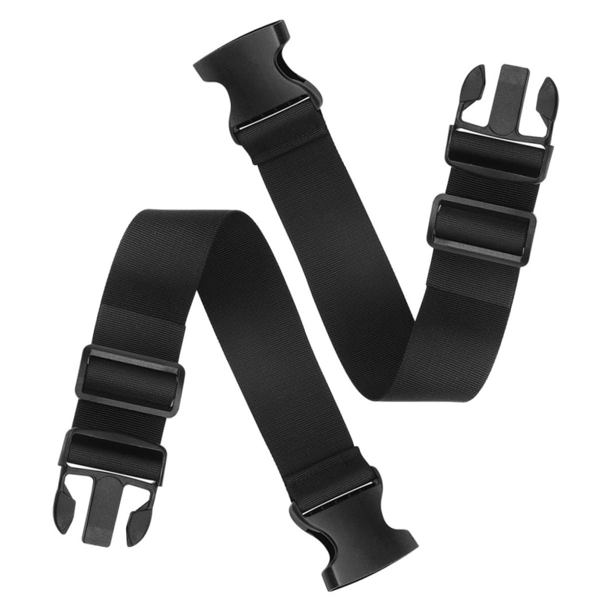 EXHUMKY 2 Stück Zubehör Für Outdoor-gepäck Taschengurt Tragen Gürtel Schnalle Ratsche Bungee-Gurt Koffer Gepäckgurte Rucksackgurte Gepäck Liefert Reisebedarf Black Nylon EXHUMKY 2 Stück Zubehör Für Outdoor-gepäck Taschengurt Tragen Gürtel Schnalle Ratsche Bungee-Gurt Koffer Gepäckgurte Rucksackgurte Gepäck Liefert Reisebedarf Black Nylon von EXHUMKY