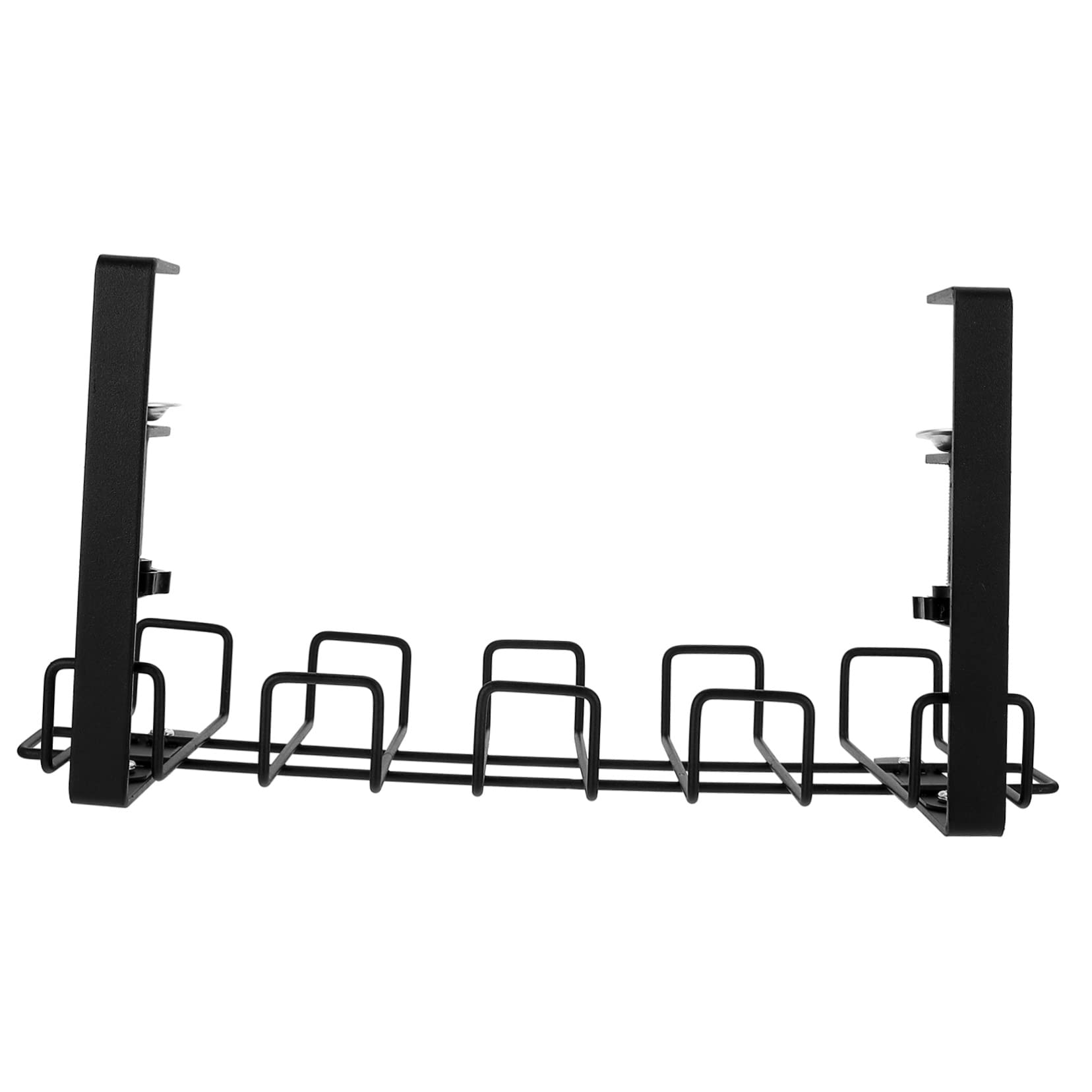 EXHUMKY Drahtrahmenhängekorb Kabel Schreibtisch Stand Drahtaufnahme Inhaber Draht-Organizer Unter-Desk-Lagerregal Schnur Organizer Halter Kohlenstoffstahl Black EXHUMKY Drahtrahmenhängekorb Kabel Schreibtisch Stand Drahtaufnahme Inhaber Draht-Organizer Unter-Desk-Lagerregal Schnur Organizer Halter Kohlenstoffstahl Black von EXHUMKY