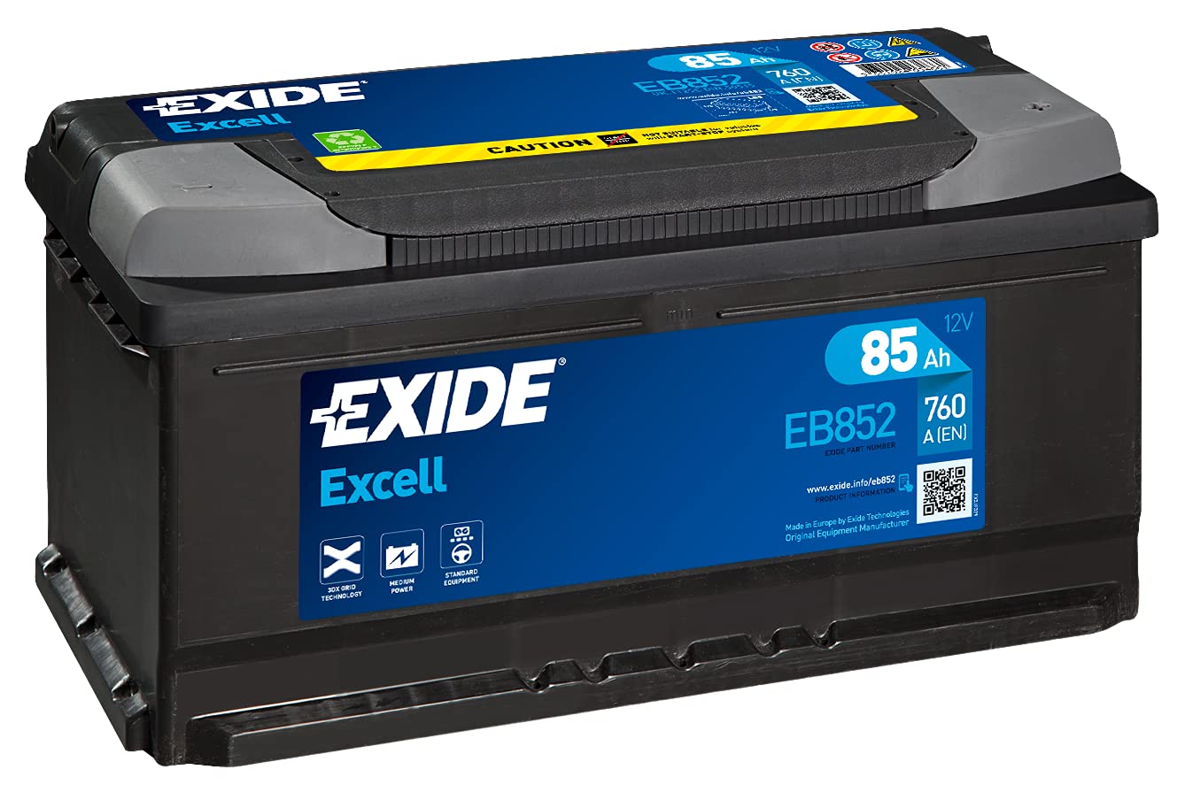 EXIDE BATERÍA 12V/85AH - 760 CCA - Serie EXCELL EB852 von Exide