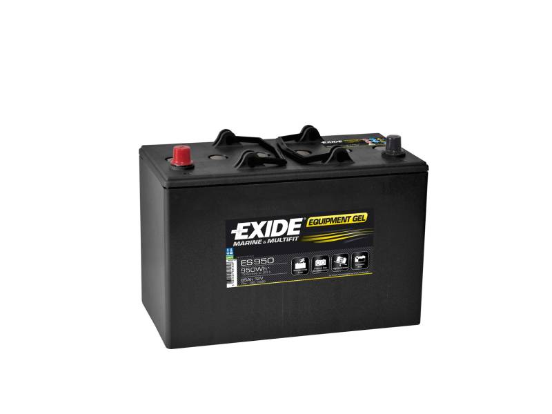Exide ES950 Equipment GEL Versorgungsbatterie 12V 85Ah 950Wh 460A von Exide