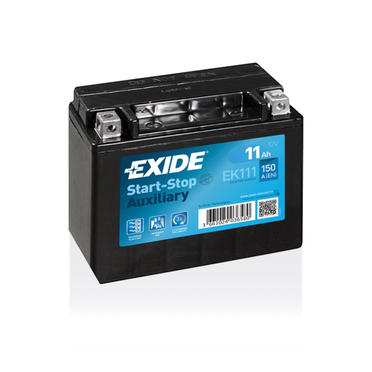 BATERÍA 12V/11AH - 150 CCA - BATERÍAS AUXILIARES EK111 von Exide