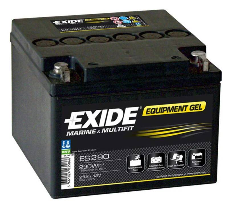 Exide Equipment Gel ES290 (Gel G25) 25Ah von Exide