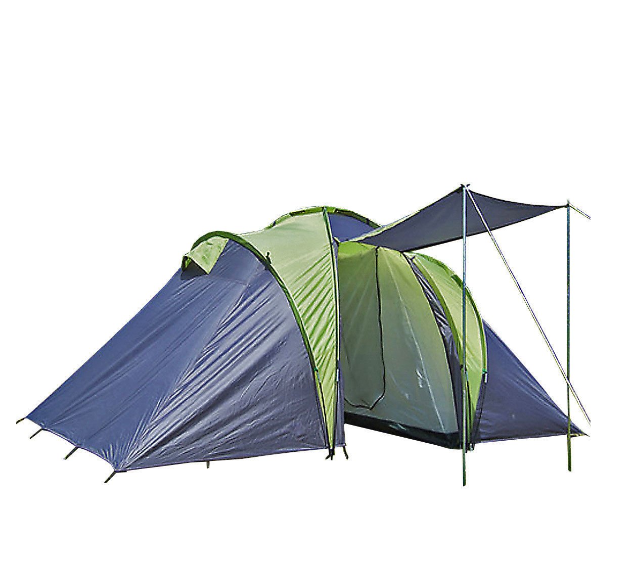 ZELT 4 PERSONEN FAMILIENZELT CAMPINGZELT TUNNELZELT CAMPING 3000MM EXPLORER von EXPLORER