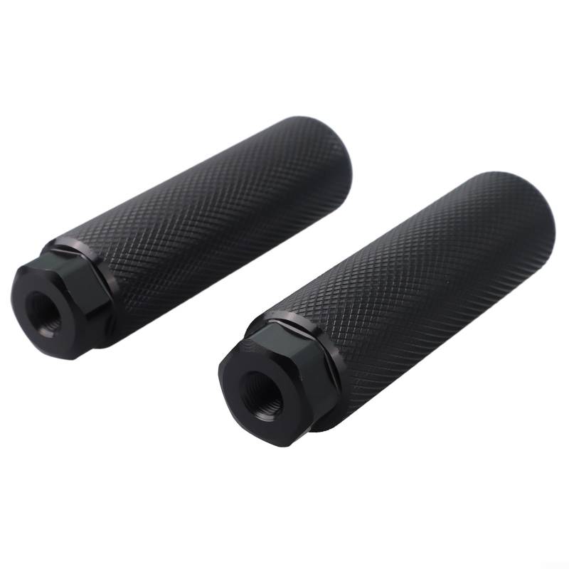 Heringe aus Aluminiumlegierung mit rutschfestem Design, passend für 3/8-Zoll-Achsen (schwarz) von EXTRWORY