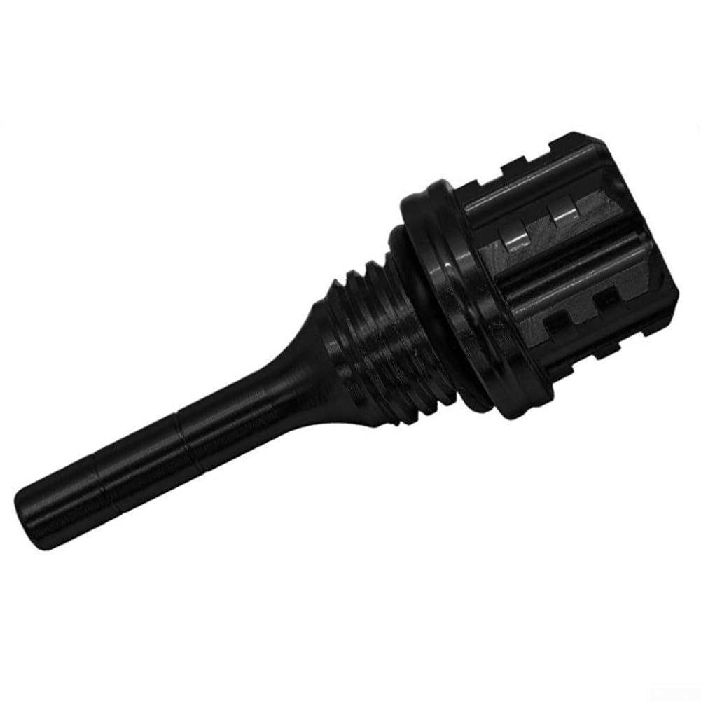 Motoröl-Zubehör aus Aluminiumlegierung (schwarz) von EXTRWORY