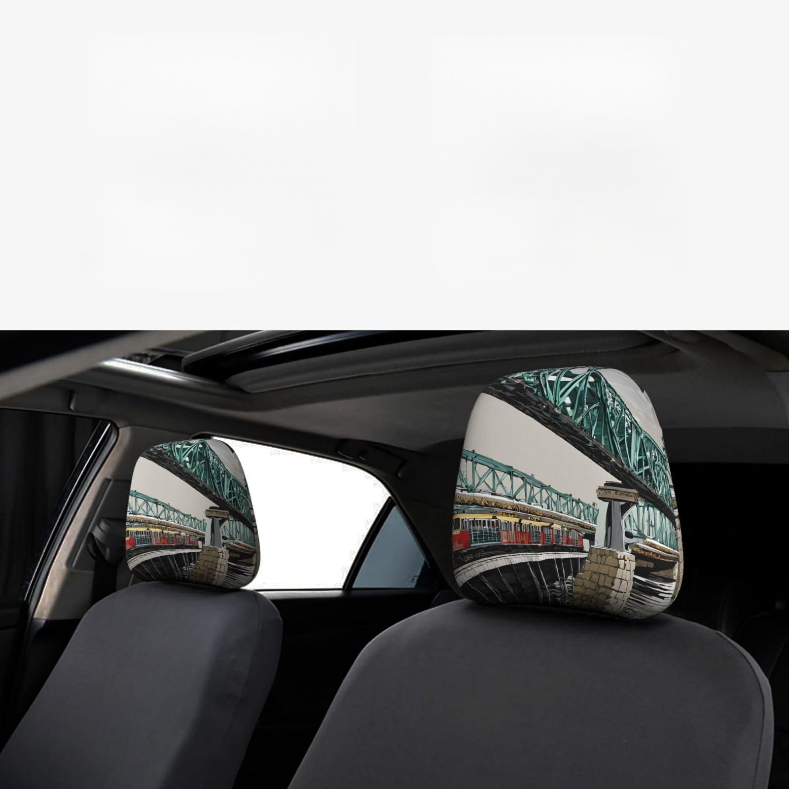 EZDLOWVBA Autositz-Kopfstützenbezug-Set für Mädchen und Frauen, niedliches Autositz-Kopfstützenbezug-Set, 2-teiliges Set mit Kopfstützenschutzbezügen EZDLOWVBA Autositz-Kopfstützenbezug-Set für Mädchen und Frauen, niedliches Autositz-Kopfstützenbezug-Set, 2-teiliges Set mit Kopfstützenschutzbezügen von EZDLOWVBA
