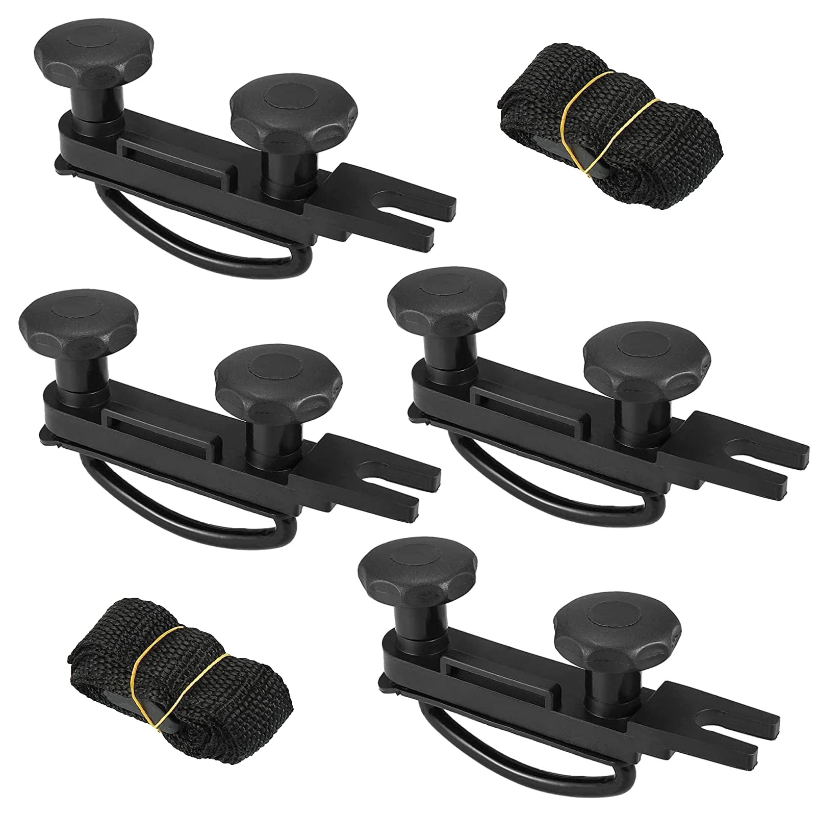 4 Stück Dachbox Befestigung U Bügel, Universal Auto Van Montage Fitting Kit, U-Halterung mit 8 Sicherungsmuttern, 85 mm Innenbreite, Dachbox Halterung Installationszubehörsatz 4 Stück Dachbox Befestigung U Bügel, Universal Auto Van Montage Fitting Kit, U-Halterung mit 8 Sicherungsmuttern, 85 mm Innenbreite, Dachbox Halterung Installationszubehörsatz von EZGETOP