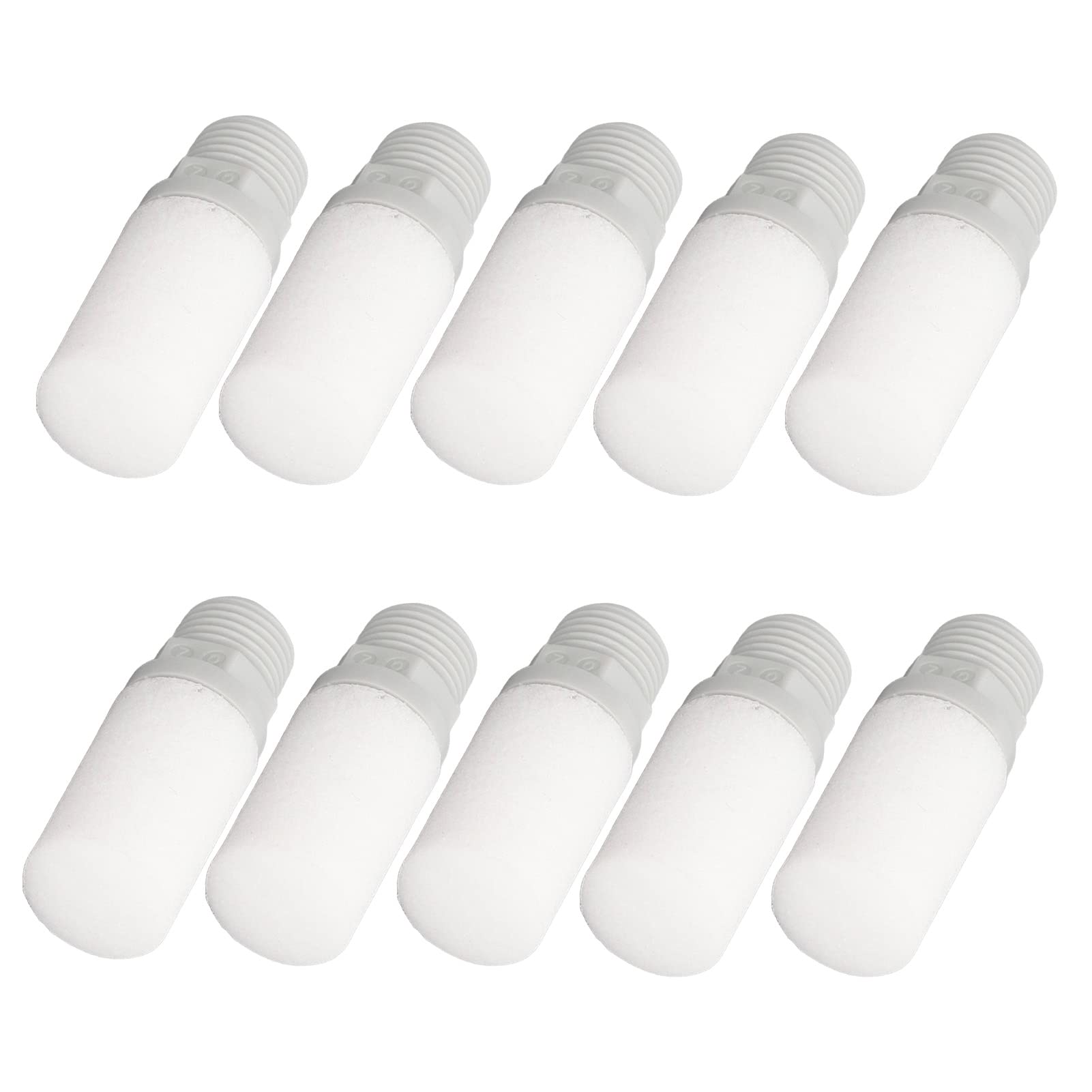 10pcs Pneumatischer Schalldämpfer, Abgasgeräuschfilter -Schalldämpfer mit G1/4 -Zoll -Anschluss für Zylinder 10pcs Pneumatischer Schalldämpfer, Abgasgeräuschfilter -Schalldämpfer mit G1/4 -Zoll -Anschluss für Zylinder von Eacam
