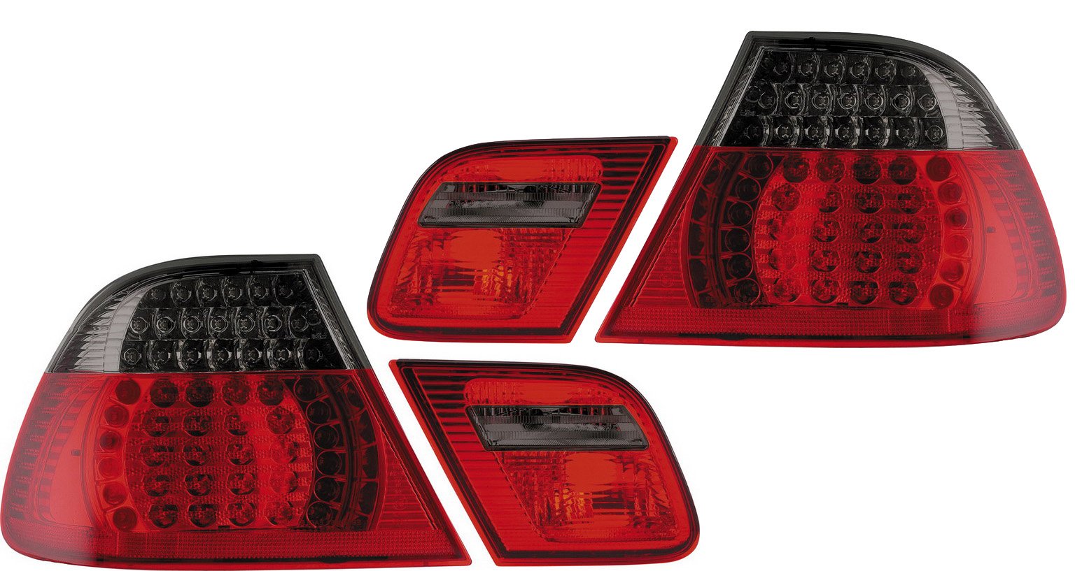 Eagle Eyes LED Rückleuchten Set in Rot Schwarz Eagle Eyes LED Rückleuchten Set in Rot Schwarz von Eagle Eyes
