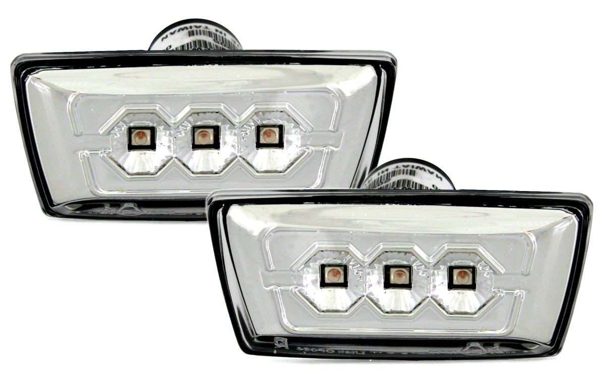 Eagle Eyes LED Seitenblinker Set in Klarglas Chrom Eagle Eyes LED Seitenblinker Set in Klarglas Chrom von Eagle Eyes