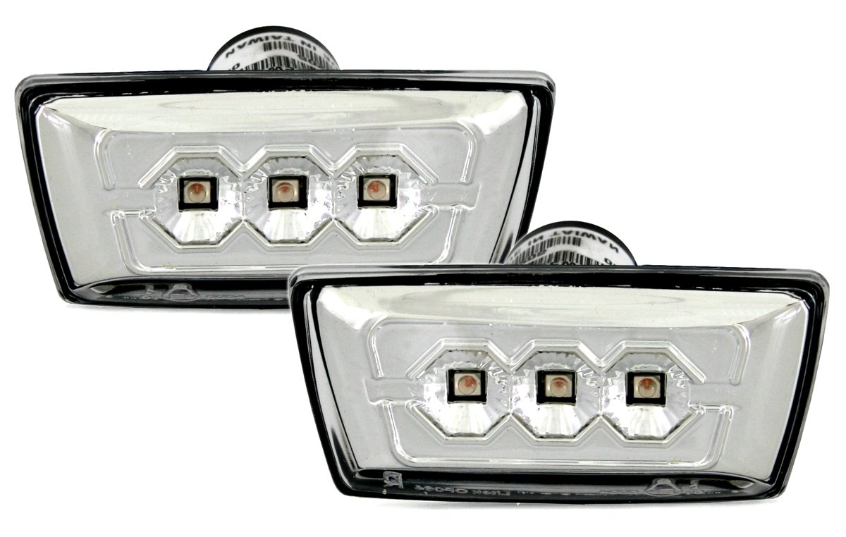 Eagle Eyes LED Seitenblinker Set in Klarglas Chrom von Eagle Eyes