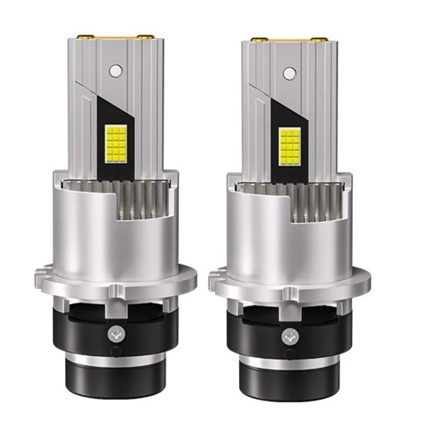 Eapoiuyr Kompatibel Mit D2S D4S LED-Autoglühbirne D2R D4R LED Hochleistungs-Autolicht 1700 W Plug And Play 9570 CSP Chip Turbolicht 6000 K(D4S D4R) von Eapoiuyr