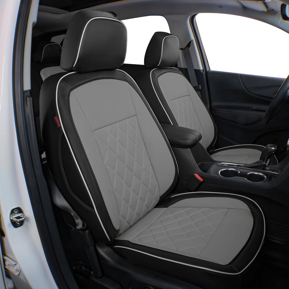 Easeadd Custom Sitzbezüge für Volkswagen Passat Variant B8 2014 2015 2016 2017 2018 2019 2020 2021 2022 2023 Business,Elegance,Highline,GTE - Schwarz/Grau von Easeadd