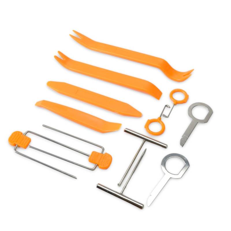 Eastar Packung mit 12 Autoradio Stereo Schlagentlastung Installationswerkzeuge Kit Verschiedene Fahrzeuge von Eastar