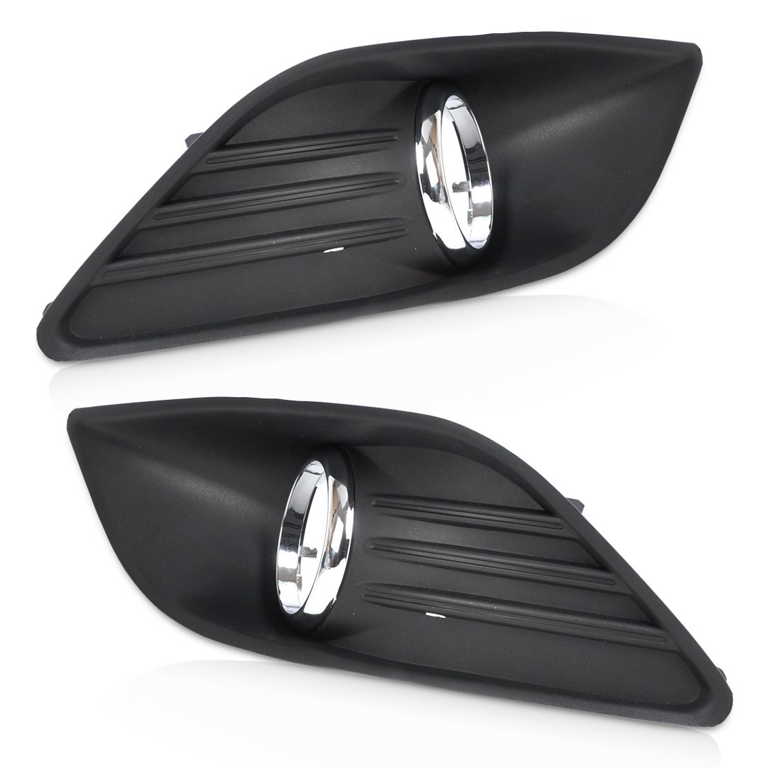 Eastar Rechte Linke Stoßstange Nebelscheinwerfer Abdeckgitter für 2009-2011 Ford Focus Limousine Eastar Rechte Linke Stoßstange Nebelscheinwerfer Abdeckgitter für 2009-2011 Ford Focus Limousine von Eastar