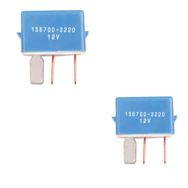 156700-3220 Gleichstrom, 12 V, 4-poliges Relais (2 Stück) von Eastsplend