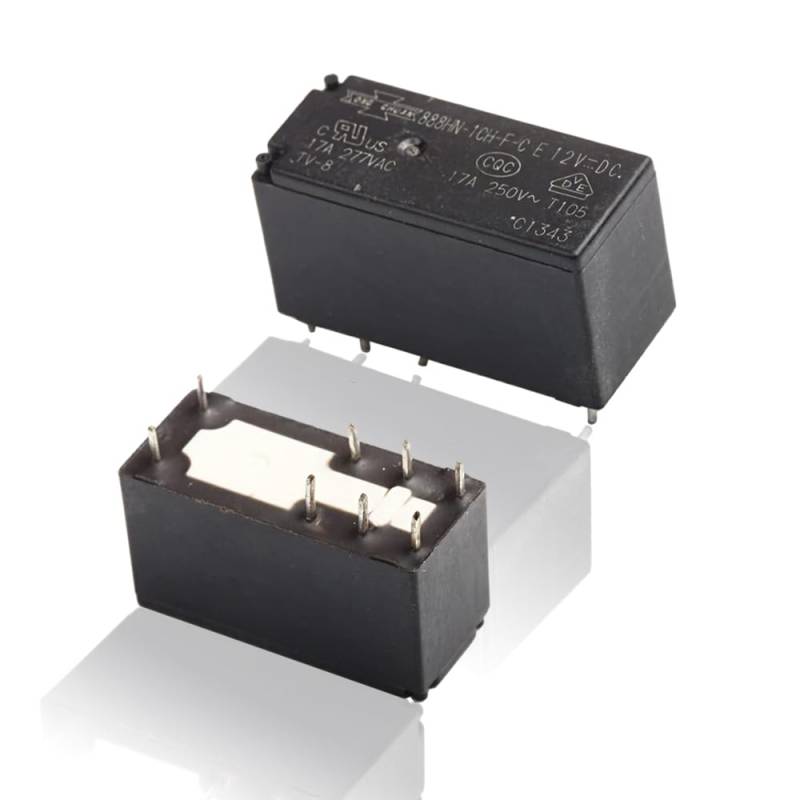 888HN-1CH-F-C E DC12V 17A 8PIN Elektromagnetisches Leistungsrelais, 2 Stück von Eastsplend