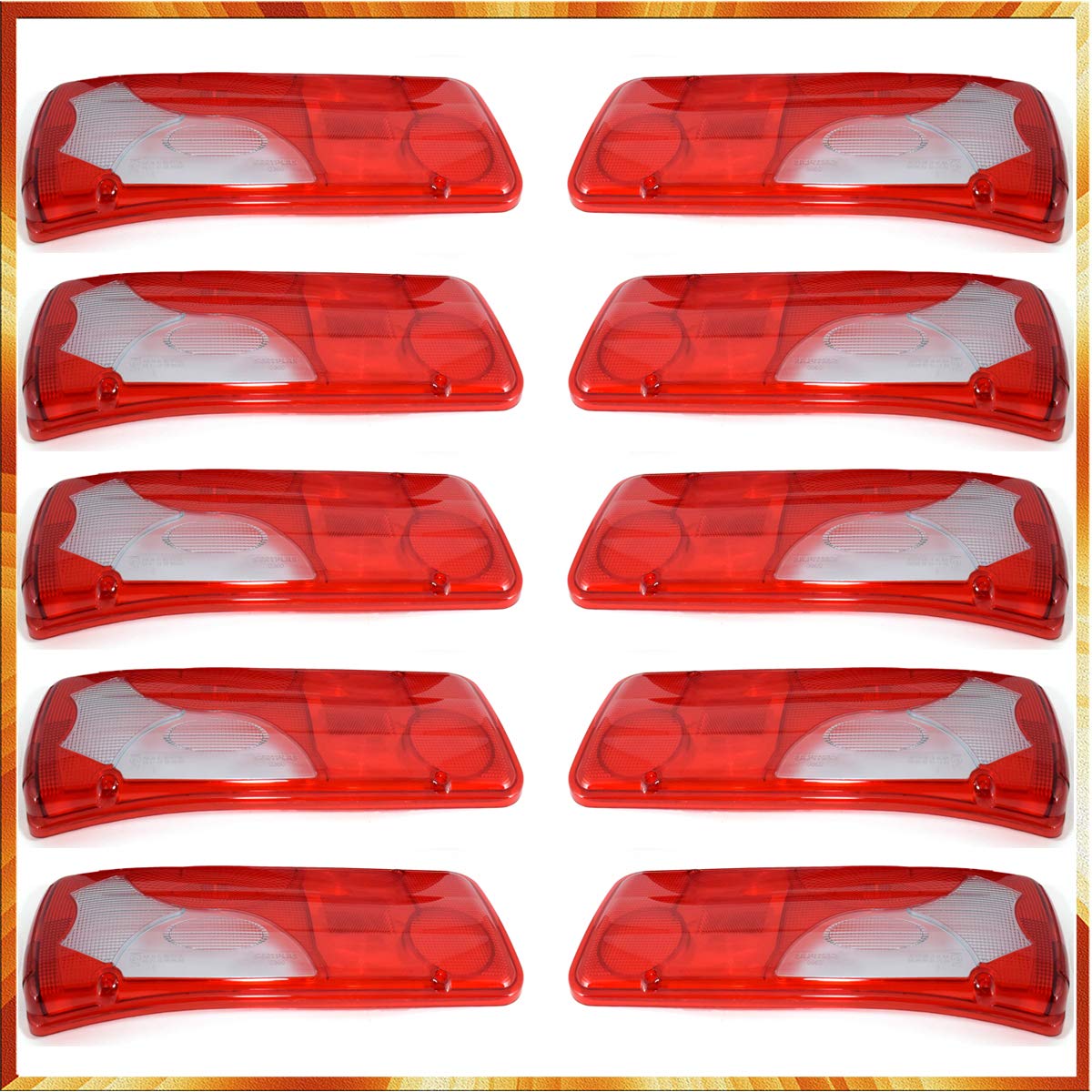 10x Lichtscheibe Heckleuchte Ersatzglas Rücklichtglas für TGA TGL TGX TGS Sprinter 10x Lichtscheibe Heckleuchte Ersatzglas Rücklichtglas für TGA TGL TGX TGS Sprinter von Easy Link