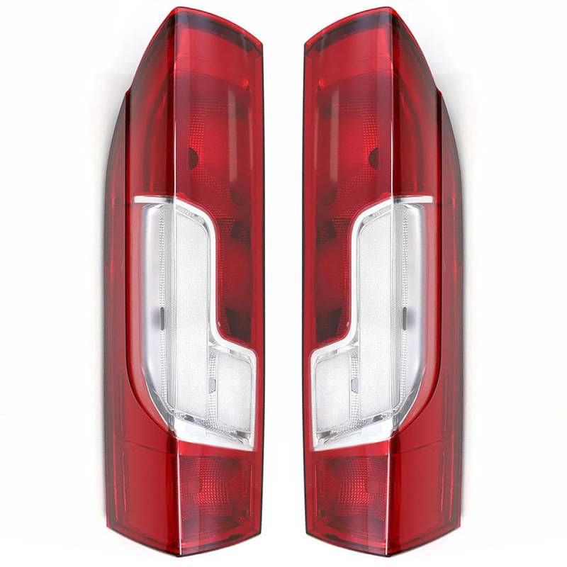Easy Link 2x Rückleuchte Heckleuchte Rücklicht Links Rechts Kompatibel mit Peugeot Boxer Fiat Ducato Citroen Jumper 2014- E-Prüf 1612401580 1612401680 von Easy Link