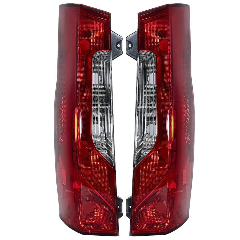 Easy Link 2x Rücklicht Rückleuchte Heckleuchte Rechts Links Kompatibel mit Mercedes Sprinter 907 910 W907 W910 2018- E-Prüf 9108200100 9108200000 von Easy Link