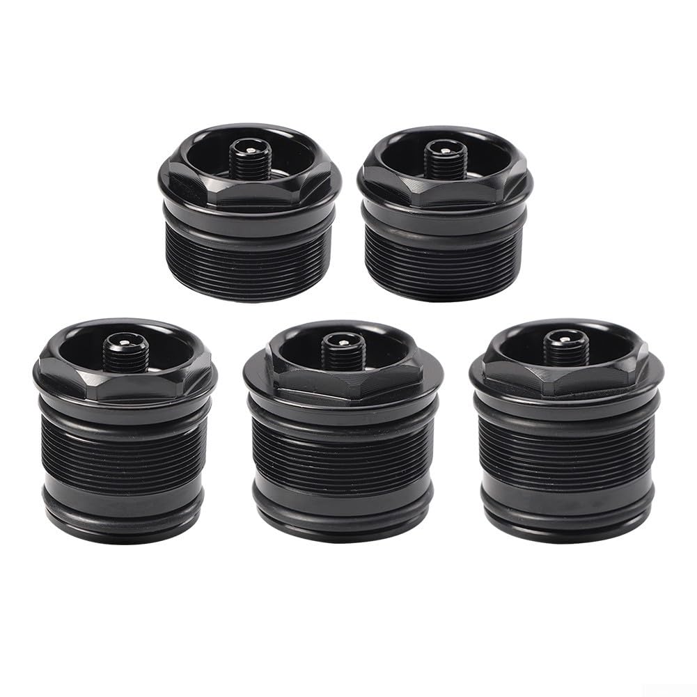 Bicycle Maintenance Essentials Hochleistungs-Fahrradgabelventilmutter für verschiedene Luftsysteme (28,3 x 1,0 mm A) von EasyByMall