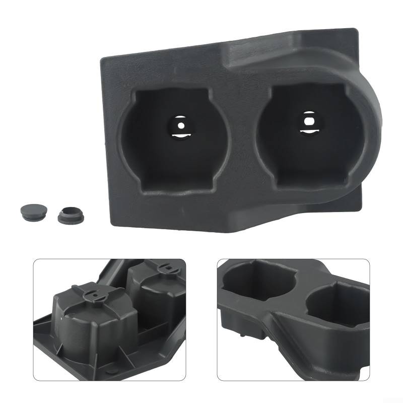 Effizient gestalteter Getränkehalter für Nissan Patrol Y60 1989 bis 1998, Schnellinstallationsanleitung (evtl. nicht in deutscher Sprache) von EasyByMall