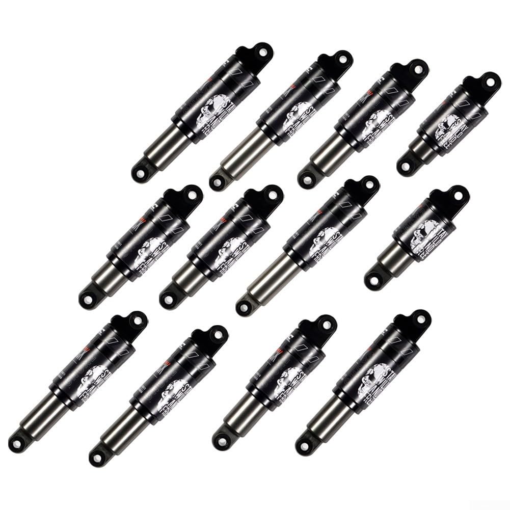 Fahrrad-Performance-Enhancer Stoßdämpfer hinten, 120 mm, 200 mm, aus leichter Aluminiumlegierung (120 mm-550) von EasyByMall