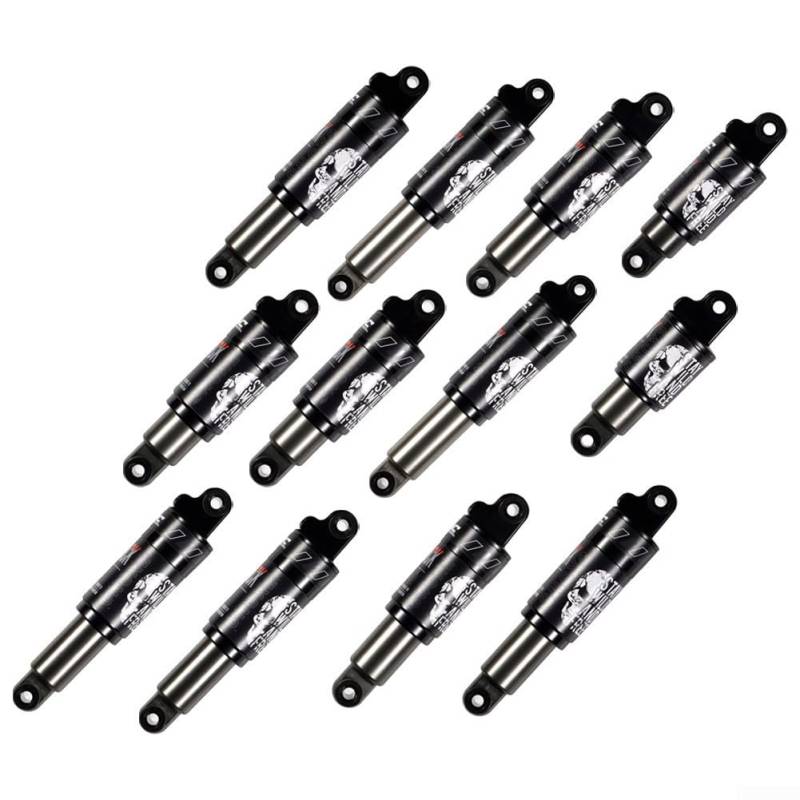 Fahrrad-Performance-Enhancer Stoßdämpfer hinten, 120 mm, 200 mm, aus leichter Aluminiumlegierung (120 mm-550) von EasyByMall