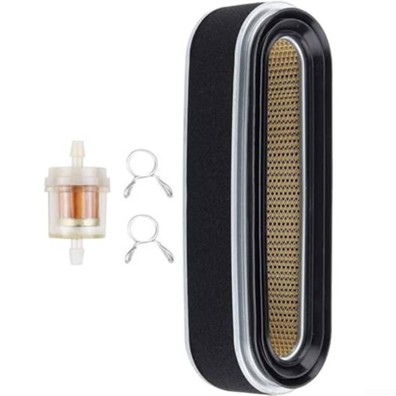 Für Honda Luftfilter-Set 17210Z1V003 für GXV160 für HR216 Rasenmäher optimiert die Motorleistung mit einfach zu bedienenden Filtern und Clips von EasyByMall