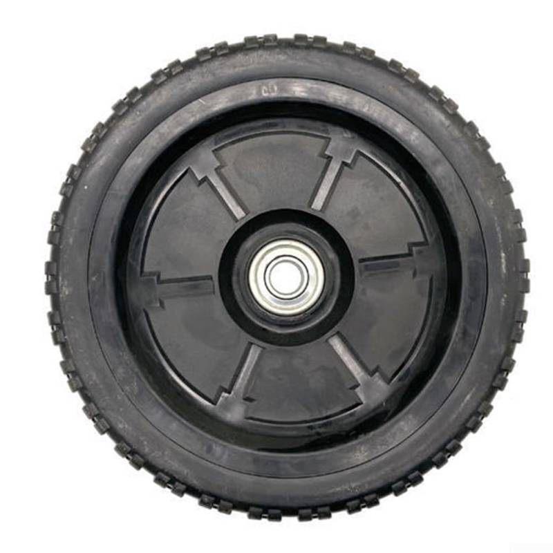 Räder für Schubrasenmäher, 4 Stück, Rasenmäher vorne und hinten, für 17,8 cm/20,3 cm/25,4 cm selbstfahrende Rasenmäher von EasyByMall