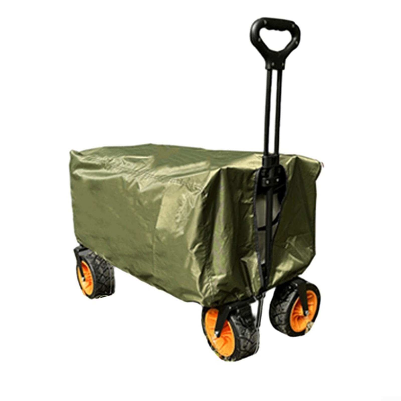 Schutzhülle für faltbare Mehrzweckwagen, wasserdicht und pflegeleicht (grün) von EasyByMall