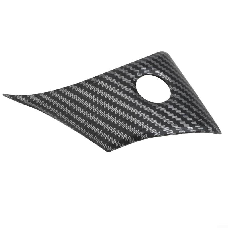 Verbessern Sie Ihr Fahrerlebnis mit Kohlefaser-Lenkradabdeckung für Tesla Model 3 Y (matte Carbon-Körnung) von EasyByMall