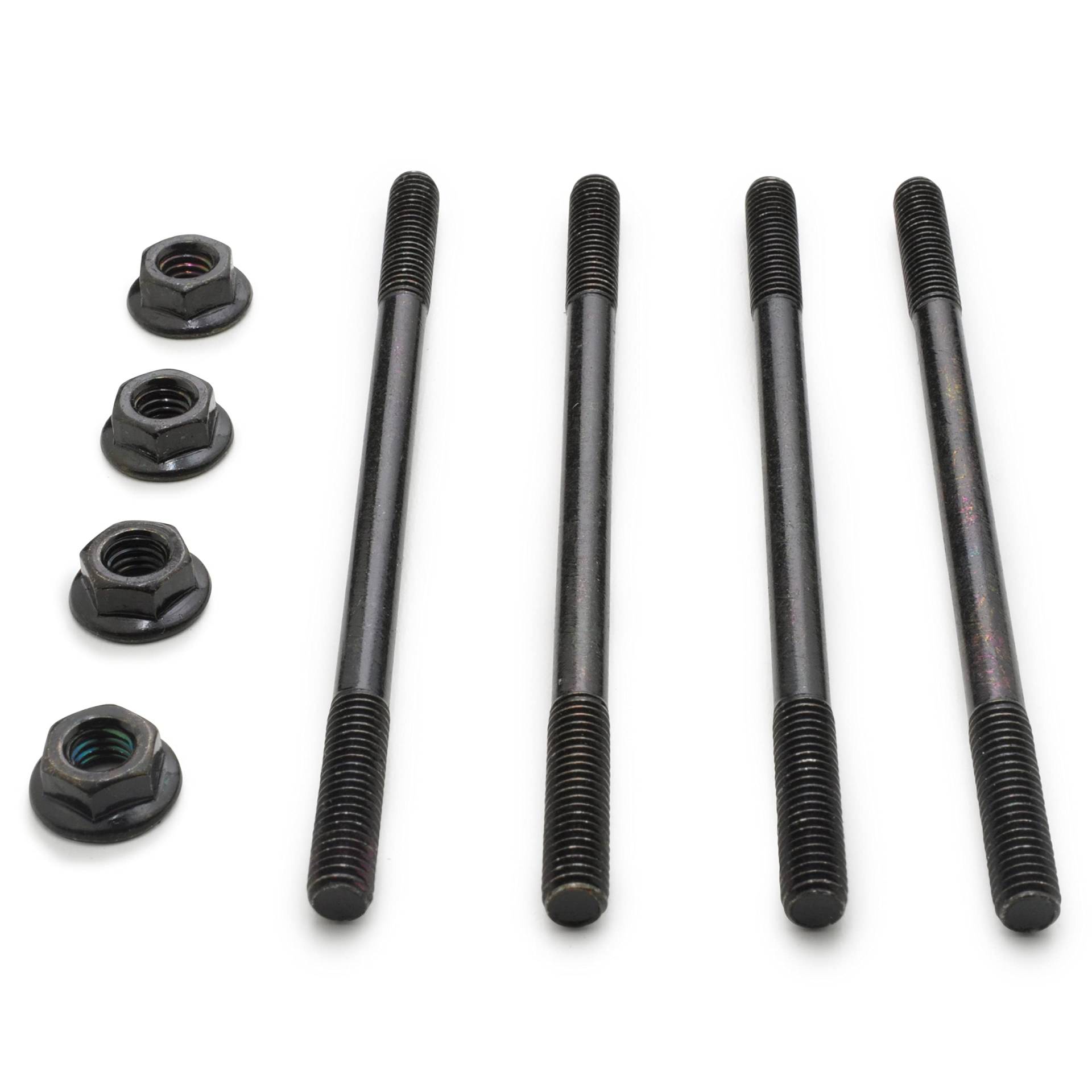 Easyboost 4 Zylinderstehbolzen Set M6 x 106mm für Piaggio AC/LC 50ccm Typhoon NRG Zip Runner und Minarelli Stehend MBK Booster Yamaha Bw's Stunt Easyboost 4 Zylinderstehbolzen Set M6 x 106mm für Piaggio AC/LC 50ccm Typhoon NRG Zip Runner und Minarelli Stehend MBK Booster Yamaha Bw's Stunt von Easyboost