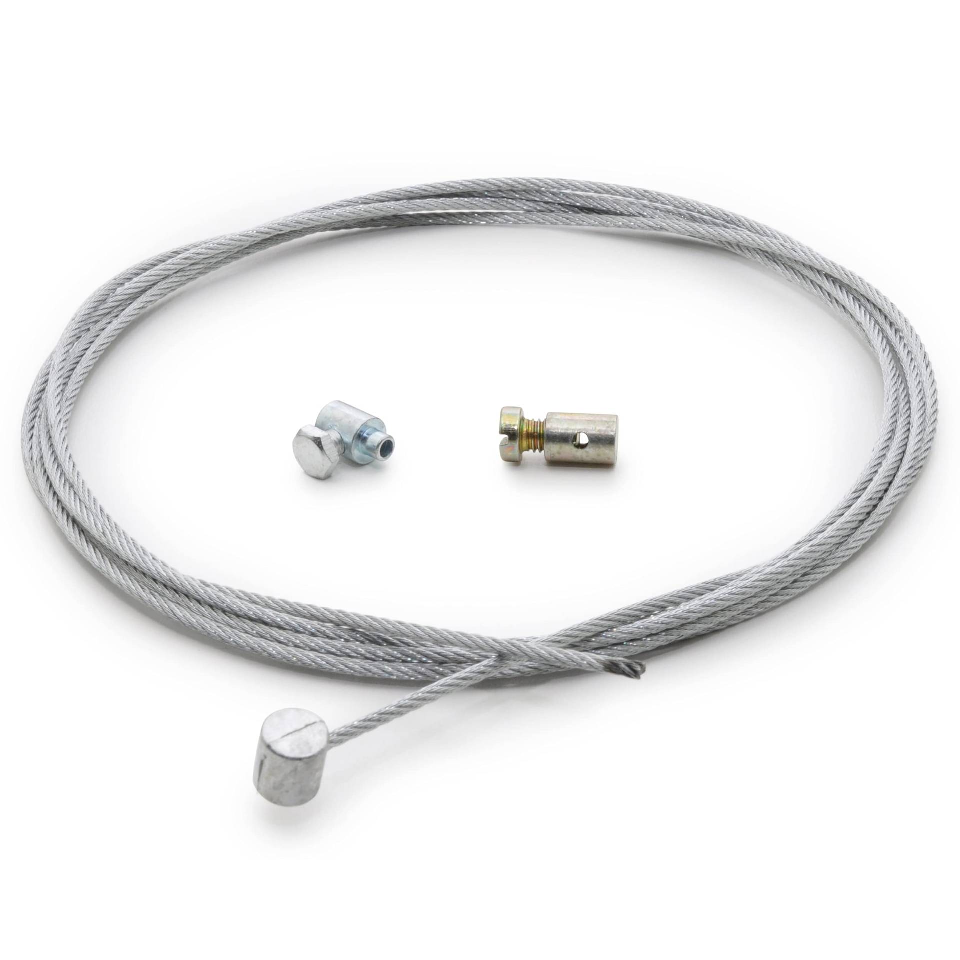 Easyboost Kupplungskabel Kupplungsseil Ø2mm Universal 2 Meter mit Kabelklemme Kupplungszug Reparaturset für Motorräder Cross Mofa Moped (1 Kupplungskabel) Easyboost Kupplungskabel Kupplungsseil Ø2mm Universal 2 Meter mit Kabelklemme Kupplungszug Reparaturset für Motorräder Cross Mofa Moped (1 Kupplungskabel) von Easyboost