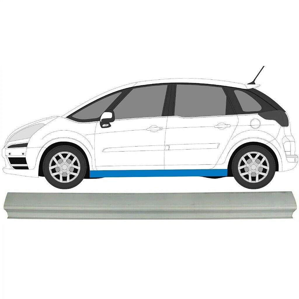 Rocker Panel Reparaturblech Panel/Rechts = Links / Ersatzteil für Citroen C4 Picasso / 2006-2013 / Unlackierter Stahl / Beseitigen Sie Rost in Ihrem Auto! Rocker Panel Reparaturblech Panel/Rechts = Links / Ersatzteil für Citroen C4 Picasso / 2006-2013 / Unlackierter Stahl / Beseitigen Sie Rost in Ihrem Auto! von easyparts