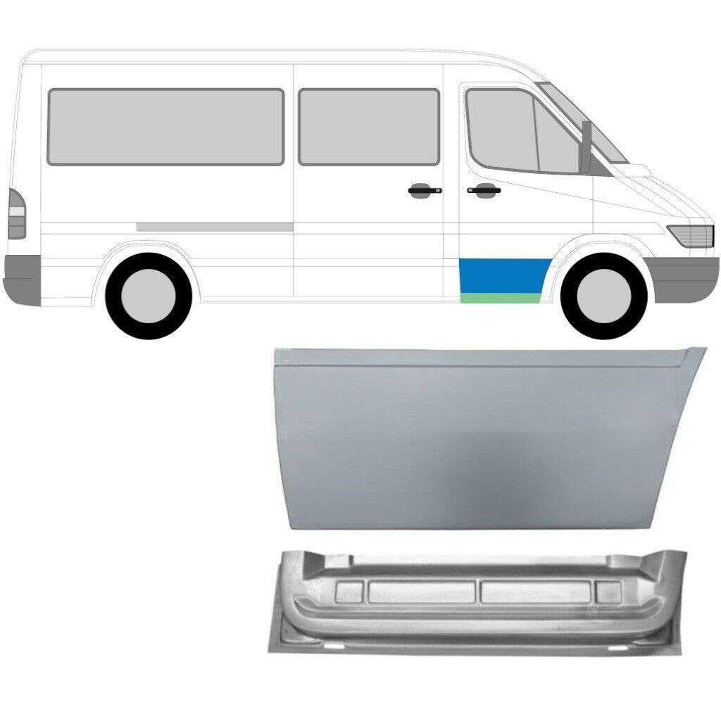 Sprinter Lt 95-06 Reparaturblech vorne innen + außen / rechts Sprinter Lt 95-06 Reparaturblech vorne innen + außen / rechts von easyparts